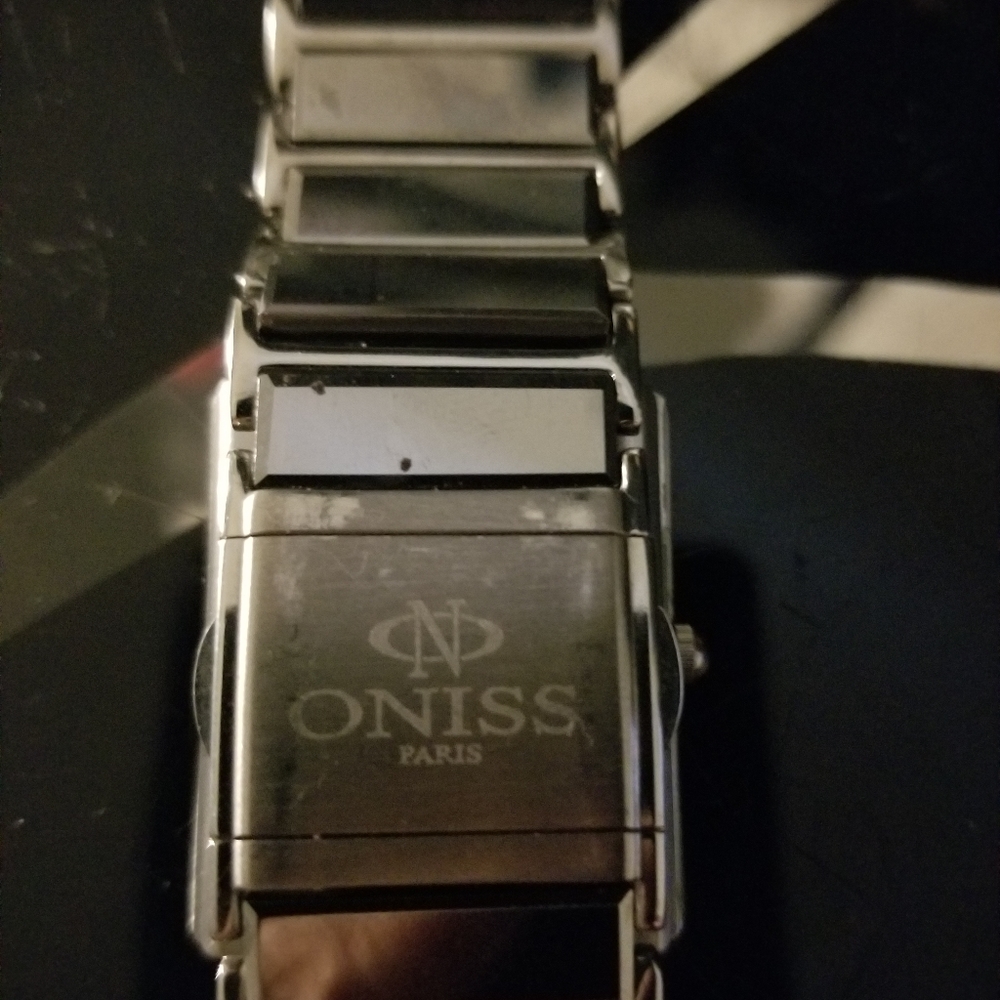 Oniss  Paris Man 18kt gold plate watch
